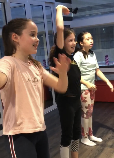 兒童及青少年團體舞蹈訓練